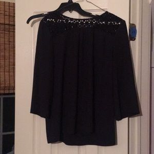 Blue Ann Taylor top